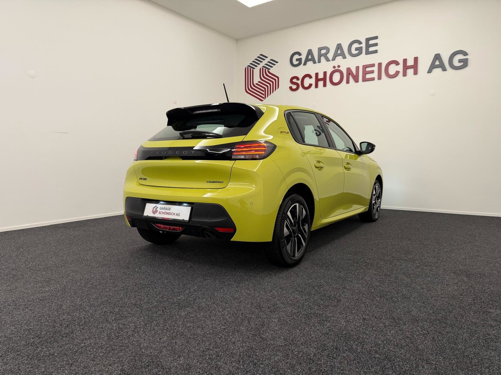 PEUGEOT 208 1.2 Hybrid Style, Mild-Hybrid Benzin/Elektro, Occasion / Gebraucht, Automatik - 5