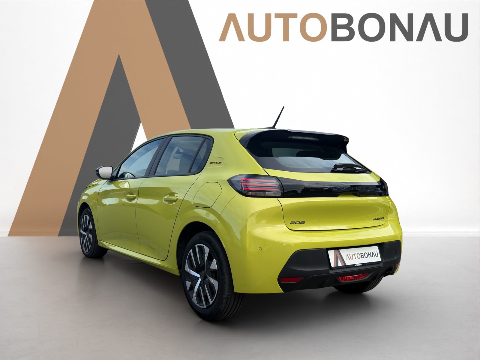 PEUGEOT 208 1.2 Hybrid Style, Hybride Léger Essence/Électricité, Occasion / Utilisé, Automatique - 3