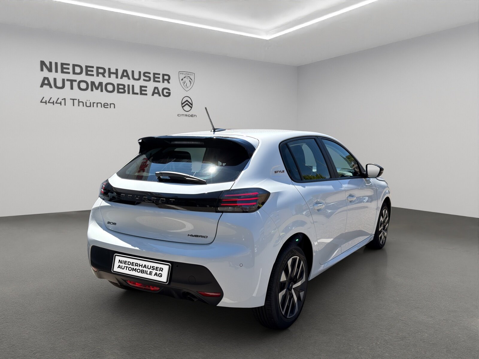 PEUGEOT 208 1.2 Hybrid Style, Voll-Hybrid Benzin/Elektro, Occasion / Gebraucht, Automatik - 3