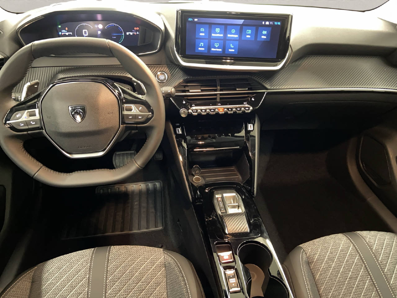 PEUGEOT 208 1.2 Hybrid 110 Allure Premium, Mild-Hybrid Benzin/Elektro, Vorführwagen, Automatik - 6