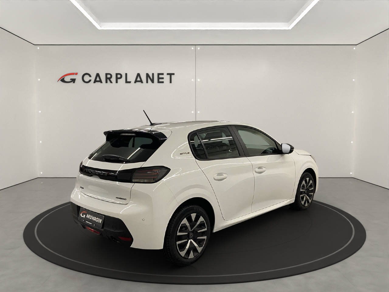 PEUGEOT 208 1.2 Hybrid Style, Hybride Léger Essence/Électricité, Voiture de démonstration, Automatique - 4