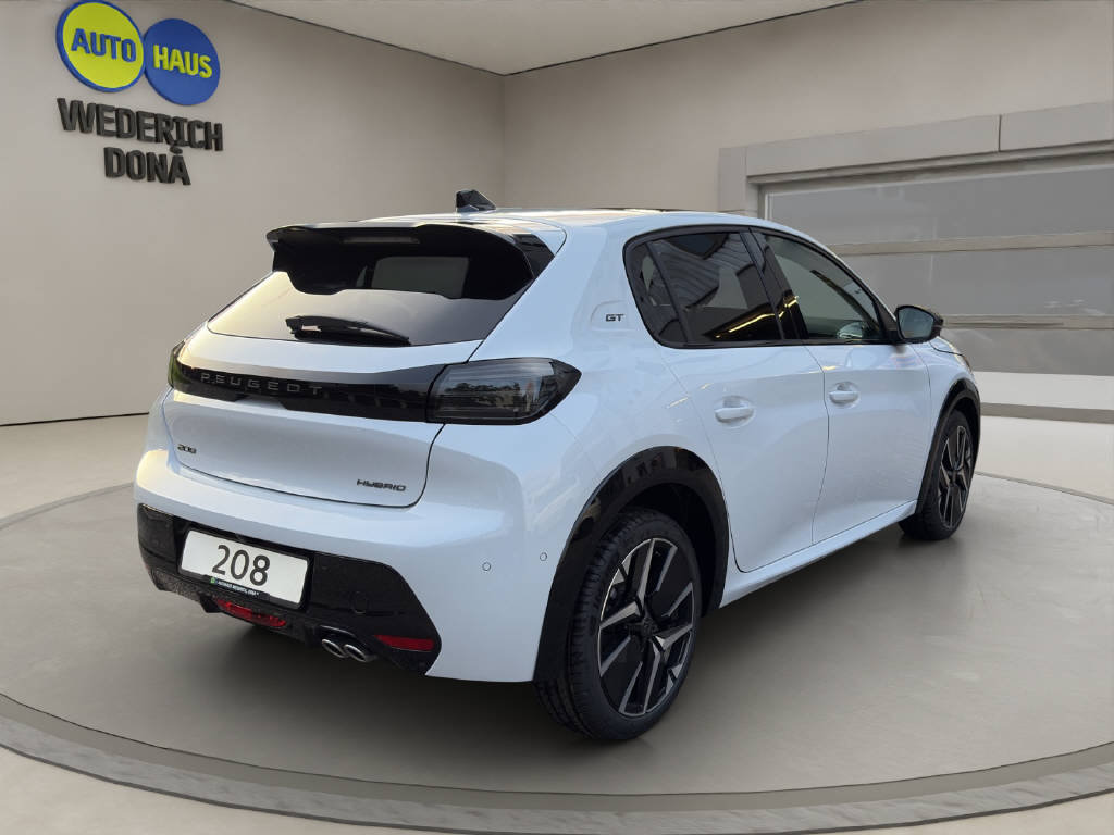 PEUGEOT 208 1.2 Hybrid 145 GT, Hybride Leggero Benzina/Elettrica, Auto dimostrativa, Automatico - 5