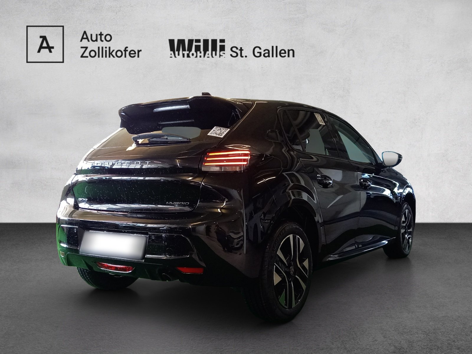 PEUGEOT 208 1.2 Hybrid Allure Premium, Hybride Léger Essence/Électricité, Voiture de démonstration, Automatique - 3