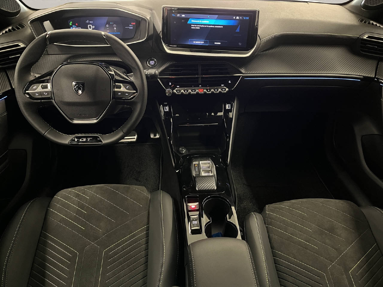PEUGEOT 208 1.2 Hybrid 145 GT, Hybride Léger Essence/Électricité, Voiture de démonstration, Automatique - 6