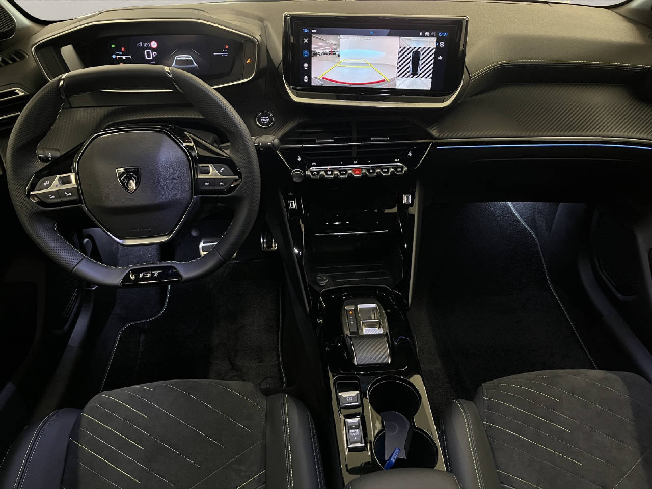 PEUGEOT 208 1.2 Hybrid 145 GT, Hybride Léger Essence/Électricité, Voiture de démonstration, Automatique - 6