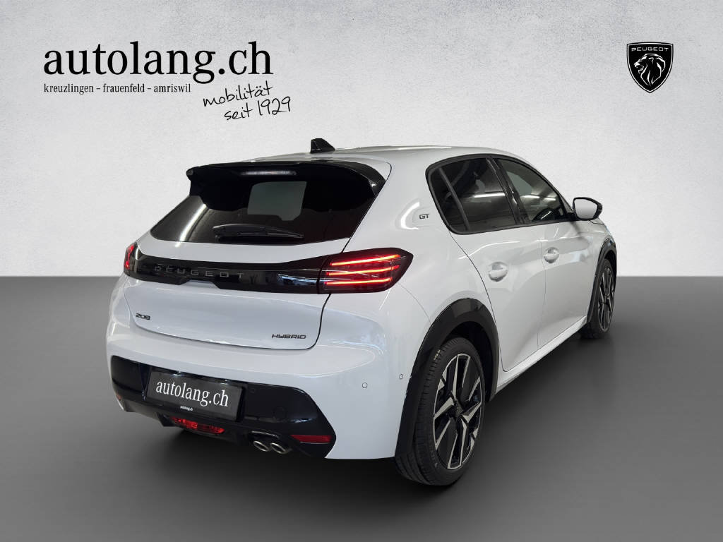 PEUGEOT 208 1.2 Hybrid 145 GT, Hybride Leggero Benzina/Elettrica, Auto dimostrativa, Automatico - 4