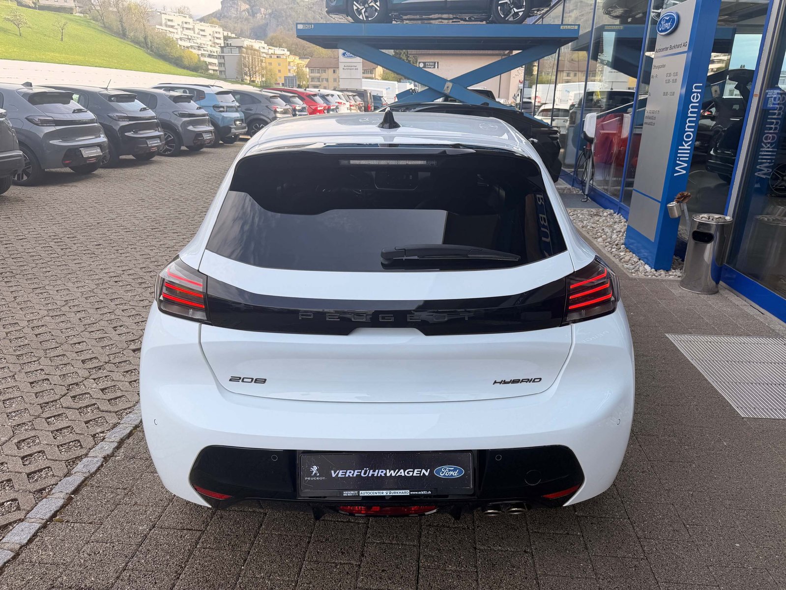 PEUGEOT 208 1.2 Hybrid 145 Allure 5 Jahre Garantie, Mild-Hybrid Benzin/Elektro, Vorführwagen, Automatik - 6