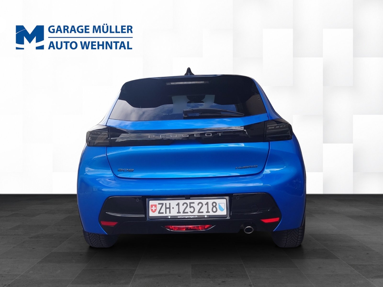 PEUGEOT 208 1.2 MHEV 110 GT, Mild-Hybrid Benzin/Elektro, Vorführwagen, Automatik - 2