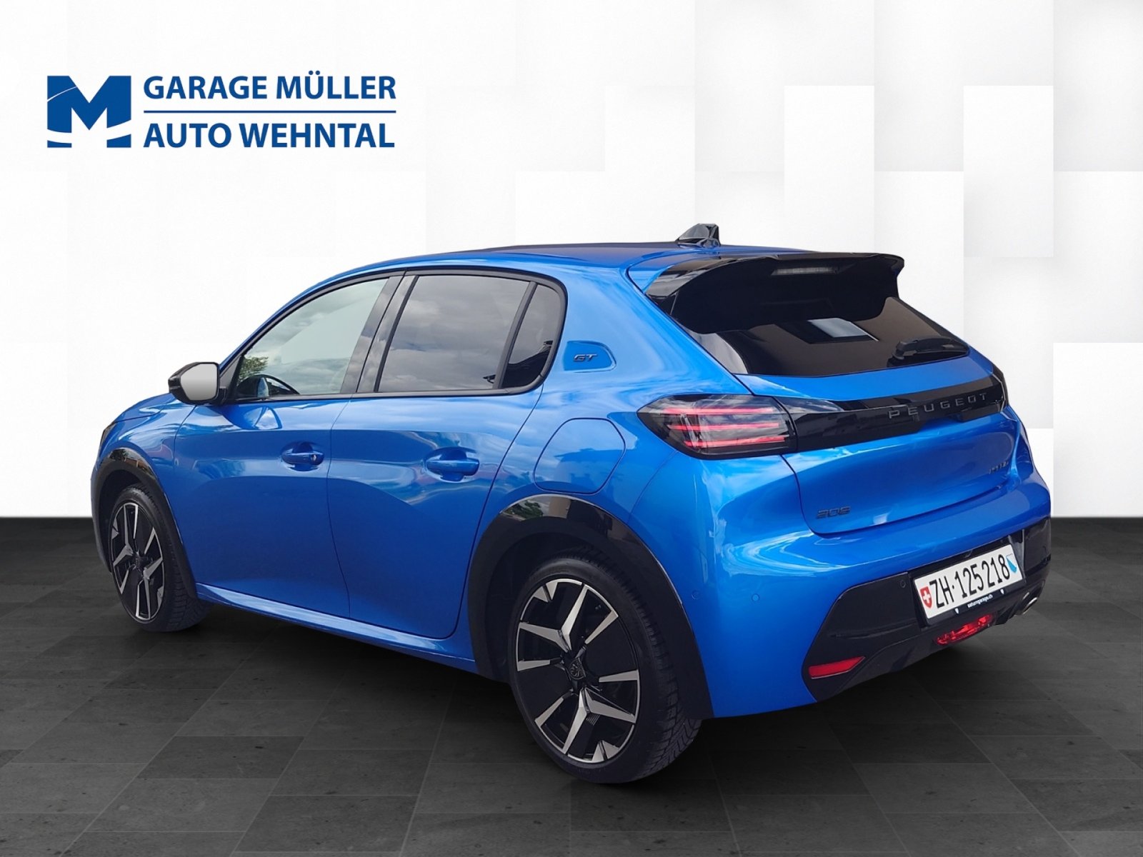 PEUGEOT 208 1.2 MHEV 110 GT, Mild-Hybrid Benzin/Elektro, Vorführwagen, Automatik - 3