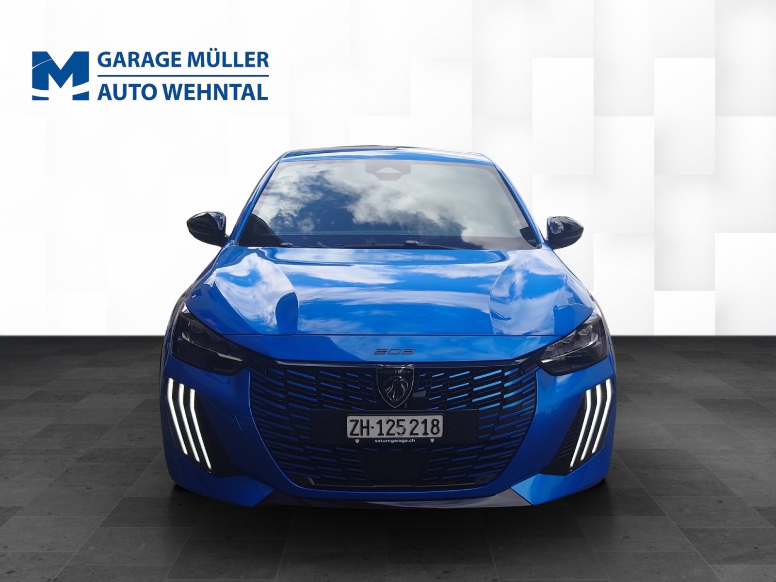 PEUGEOT 208 1.2 MHEV 110 GT, Mild-Hybrid Benzin/Elektro, Vorführwagen, Automatik - 7