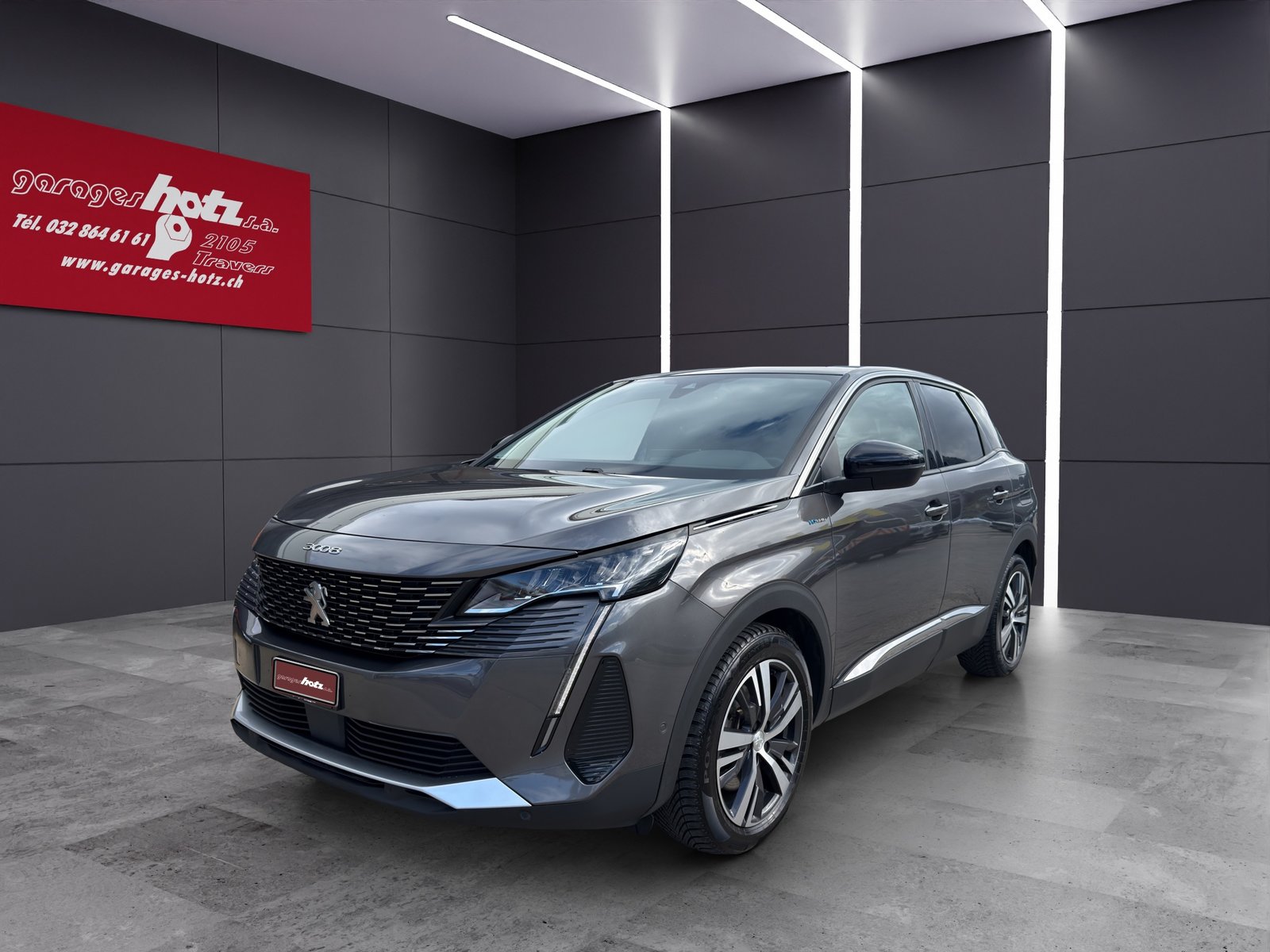 PEUGEOT 3008 1.6 PHEV Allure Pack, Hybride Rechargeable Essence/Électricité, Occasion / Utilisé, Automatique - 2