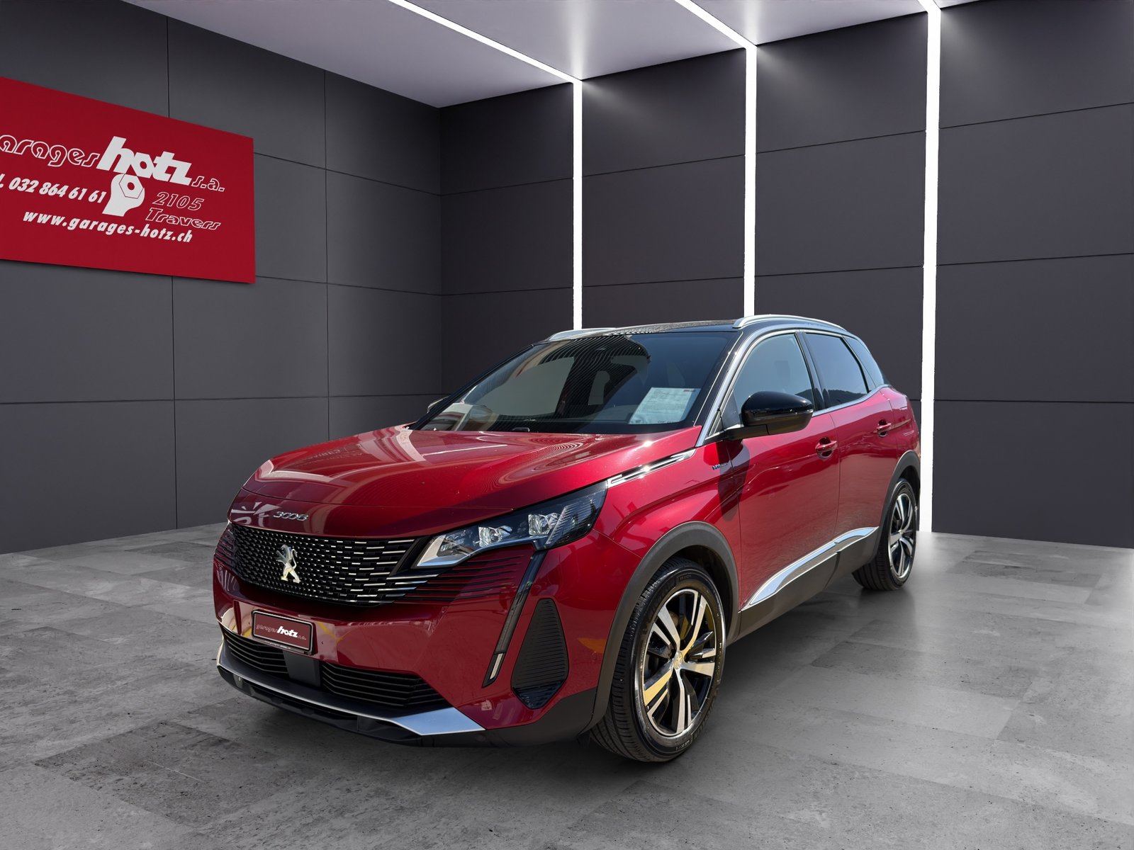 PEUGEOT 3008 1.6 PHEV GT, Plug-in-Hybrid Benzin/Elektro, Occasion / Gebraucht, Automatik - 2