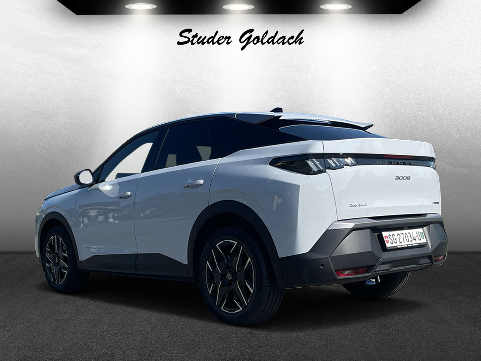 PEUGEOT 3008 1.2 Hybrid Allure, Hybride Leggero Benzina/Elettrica, Occasioni / Usate, Automatico - 7