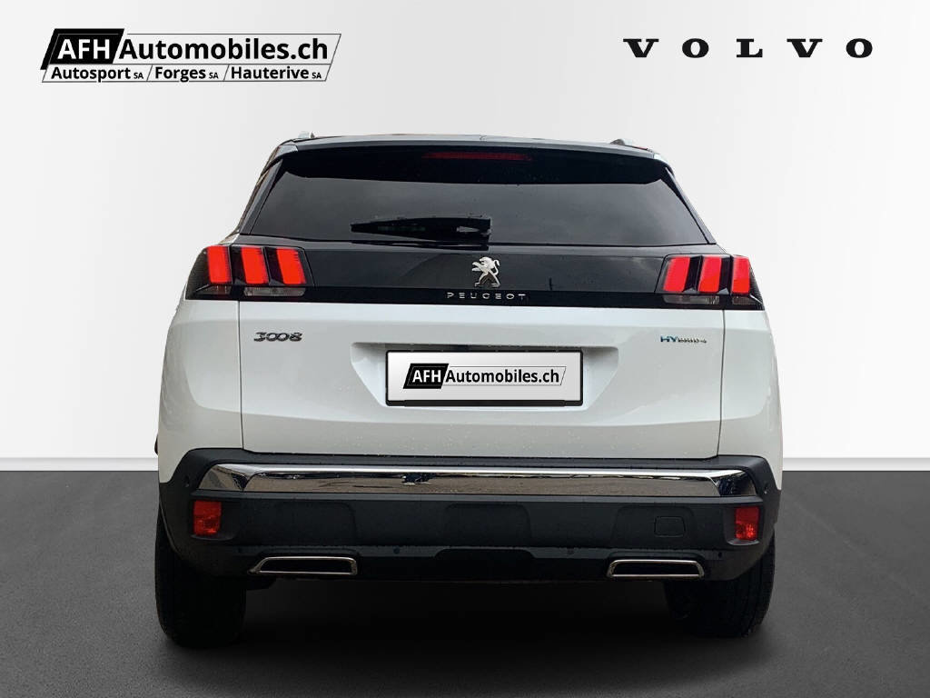 PEUGEOT 3008 1.6 Plug-in Hybrid4 GT, Hybride Rechargeable Essence/Électricité, Occasion / Utilisé, Automatique - 4