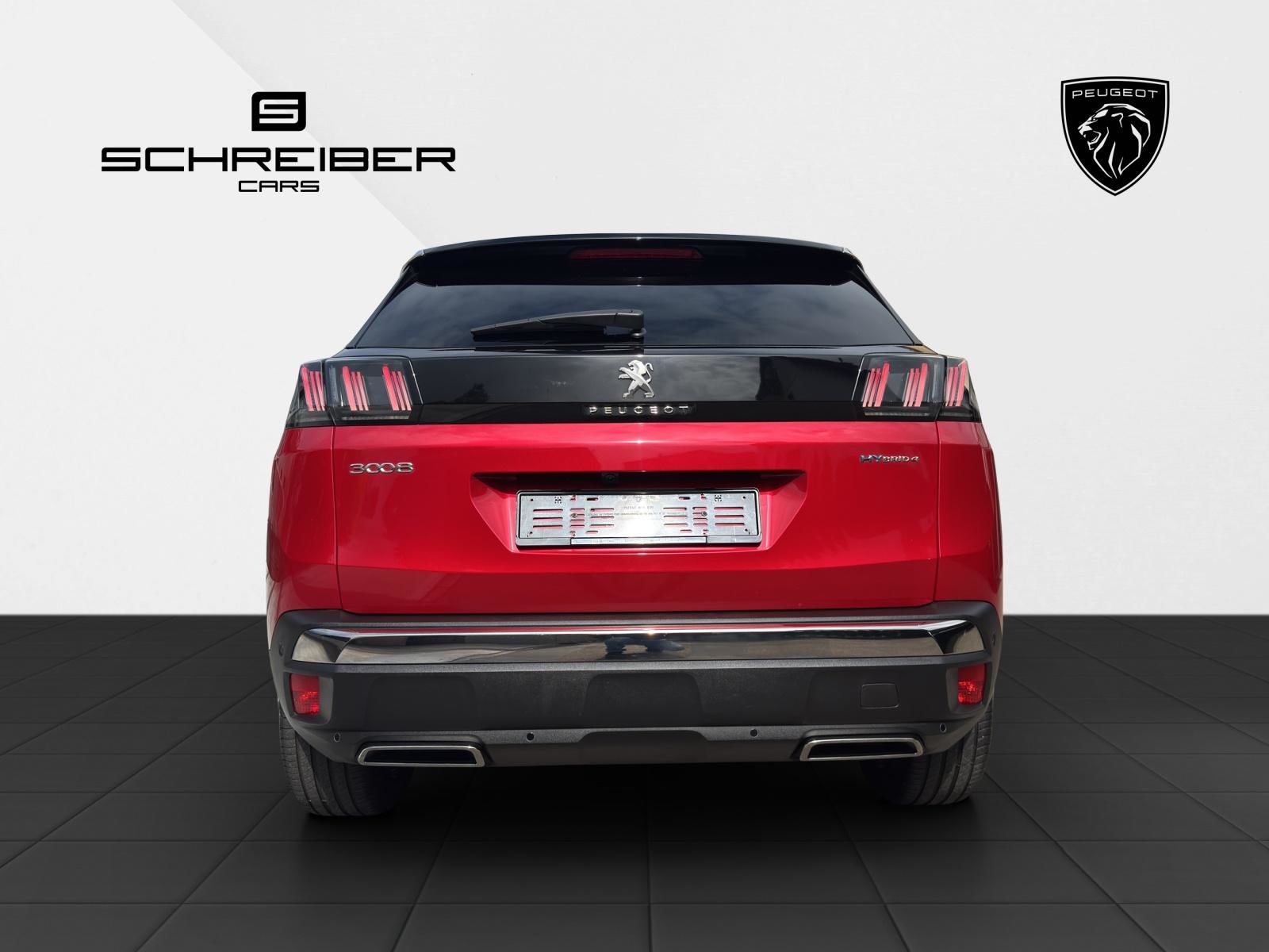 PEUGEOT 3008 GT 1.6 Plug-in Hybrid 4x4, Plug-in-Hybrid Benzin/Elektro, Occasion / Gebraucht, Automatik - 5
