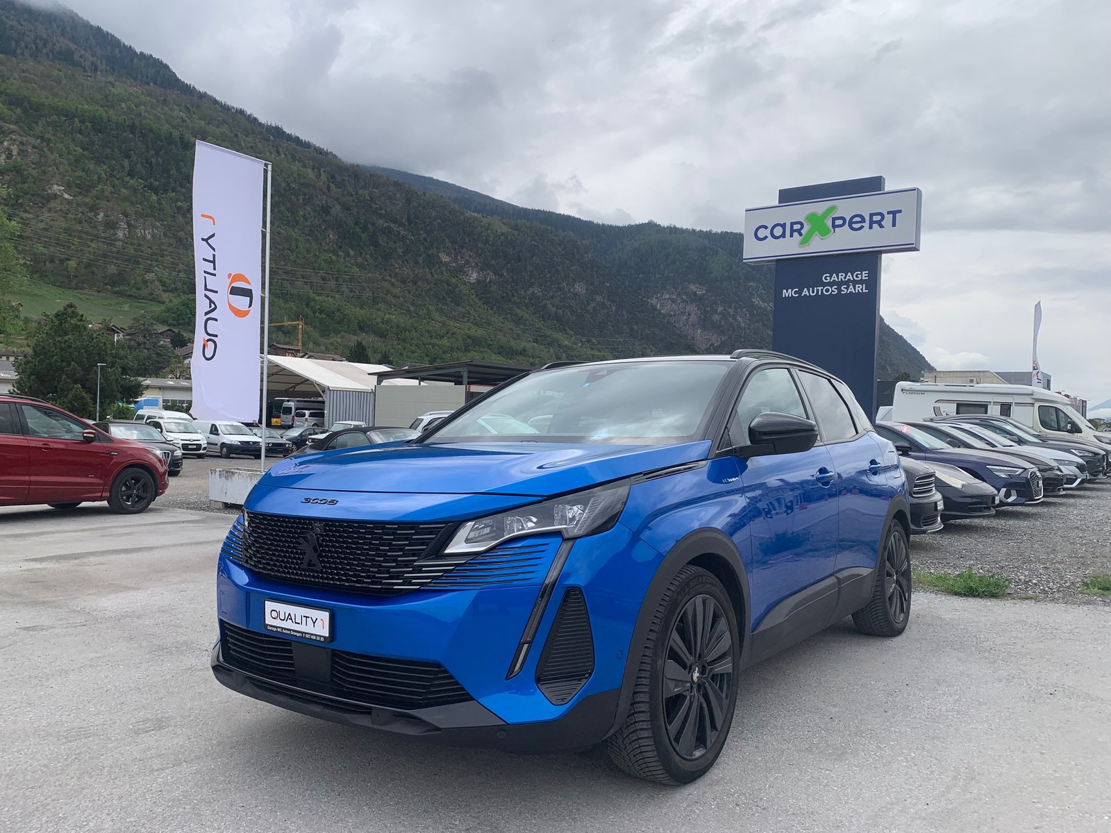 PEUGEOT 3008 300e Hybrid4 Road Trip EAT8, Hybride Rechargeable Essence/Électricité, Occasion / Utilisé, Automatique - 3