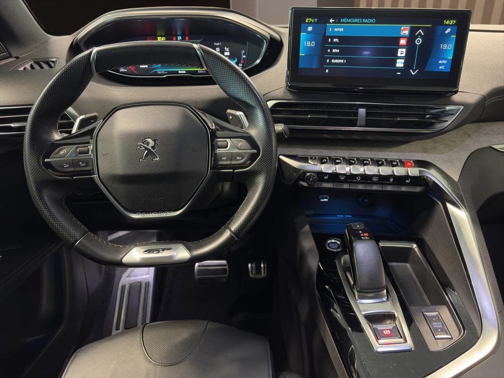 PEUGEOT 3008 225e Hybrid2 GT EAT8, Hybride Leggero Benzina/Elettrica, Occasioni / Usate, Automatico - 5