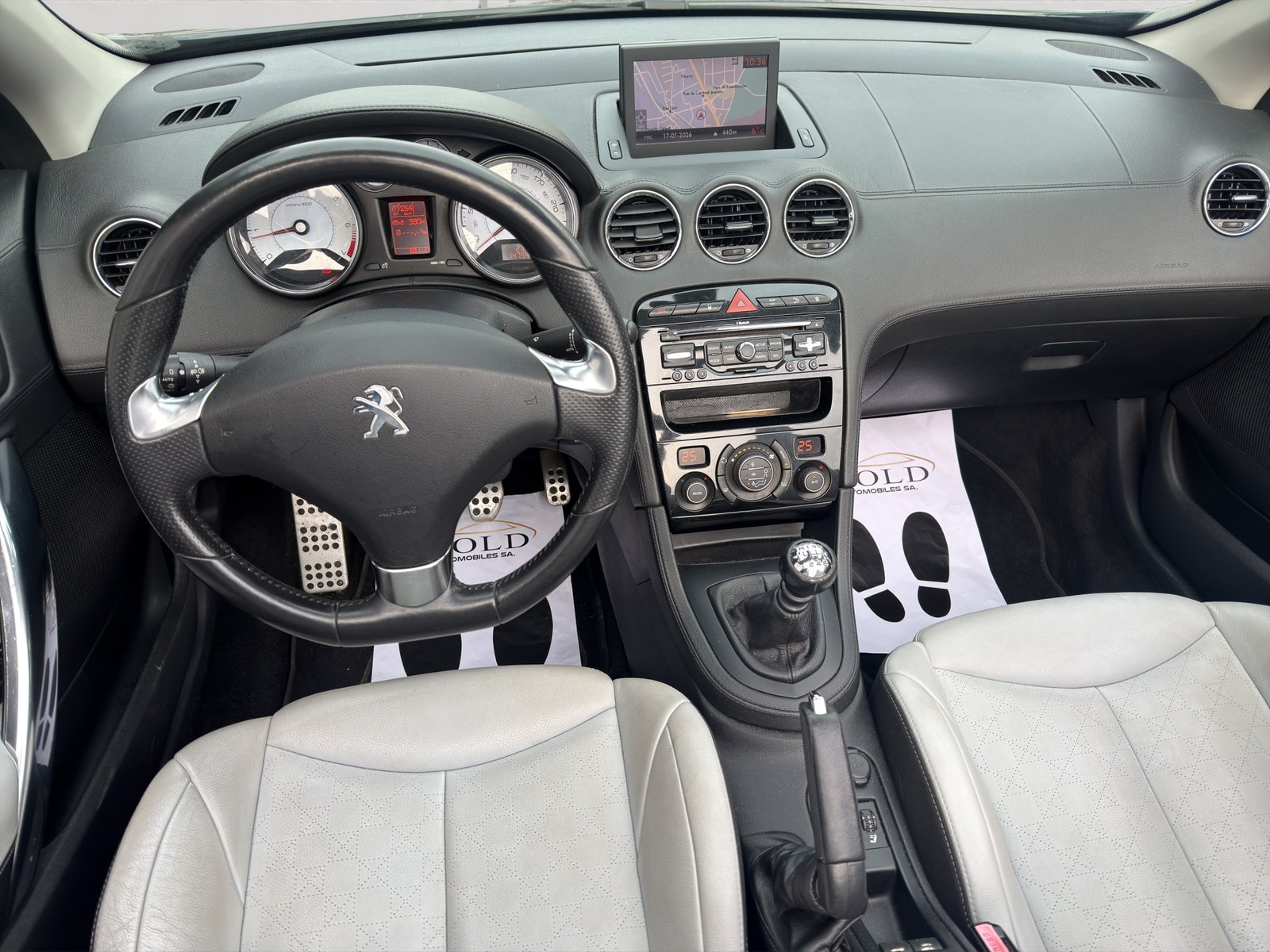 PEUGEOT 308 CC 1.6 16V Turbo R.Garros, Benzina, Occasioni / Usate, Manuale - 3