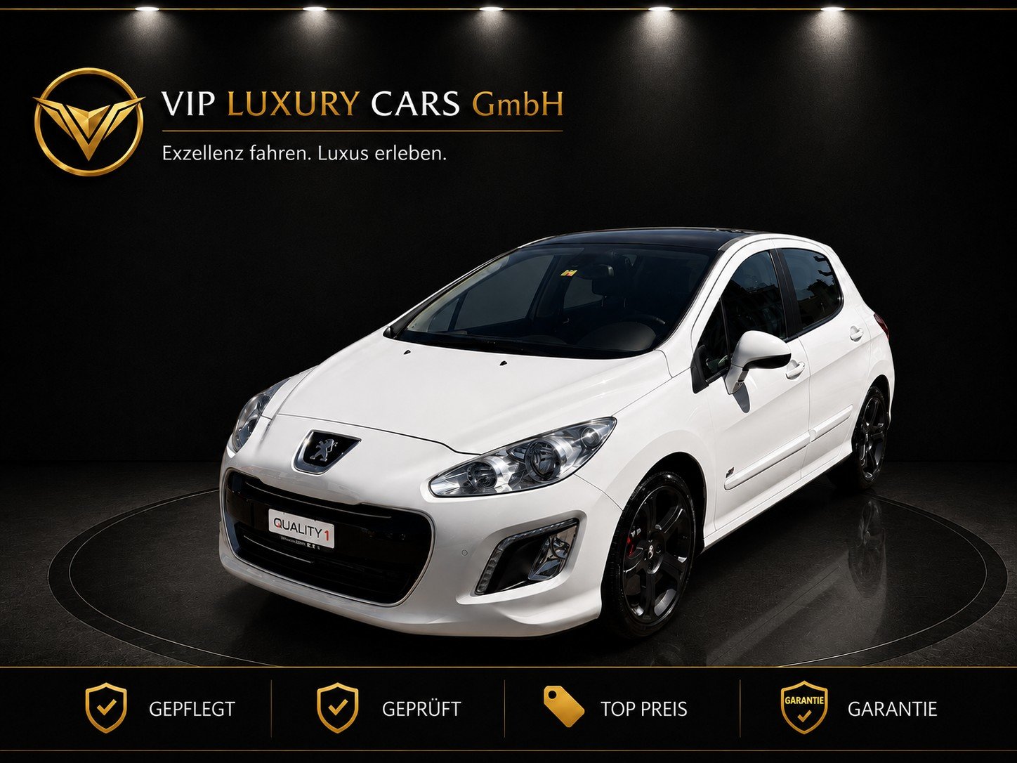 PEUGEOT 308 1.6 16V T GTi 200 PS / Panoramadach
