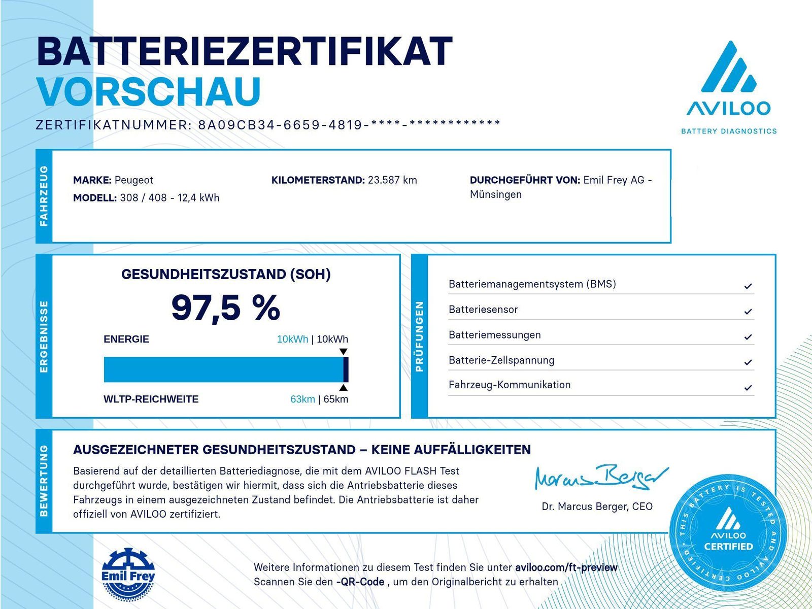 PEUGEOT 308 1.6 PHEV 180 Allure Pack, Plug-in-Hybrid Benzin/Elektro, Occasion / Gebraucht, Automatik - 2