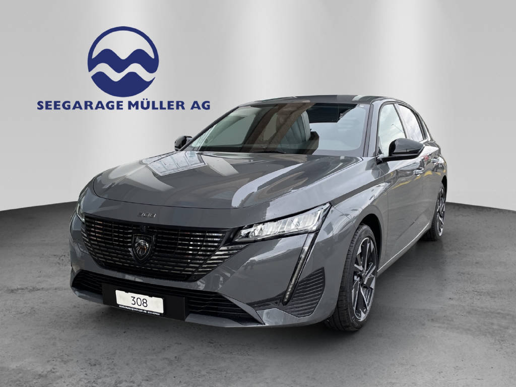 PEUGEOT 308 1.2 Hybrid Allure, Hybride Léger Essence/Électricité, Voiture de démonstration, Automatique