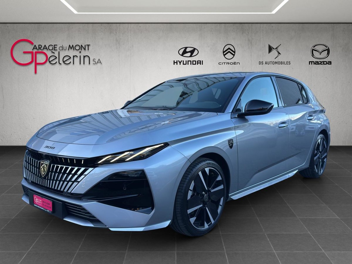 PEUGEOT 308 1.2 Hybrid 145 GT, Mild-Hybrid Petrol/Electric, Ex-demonstrator, Automatic