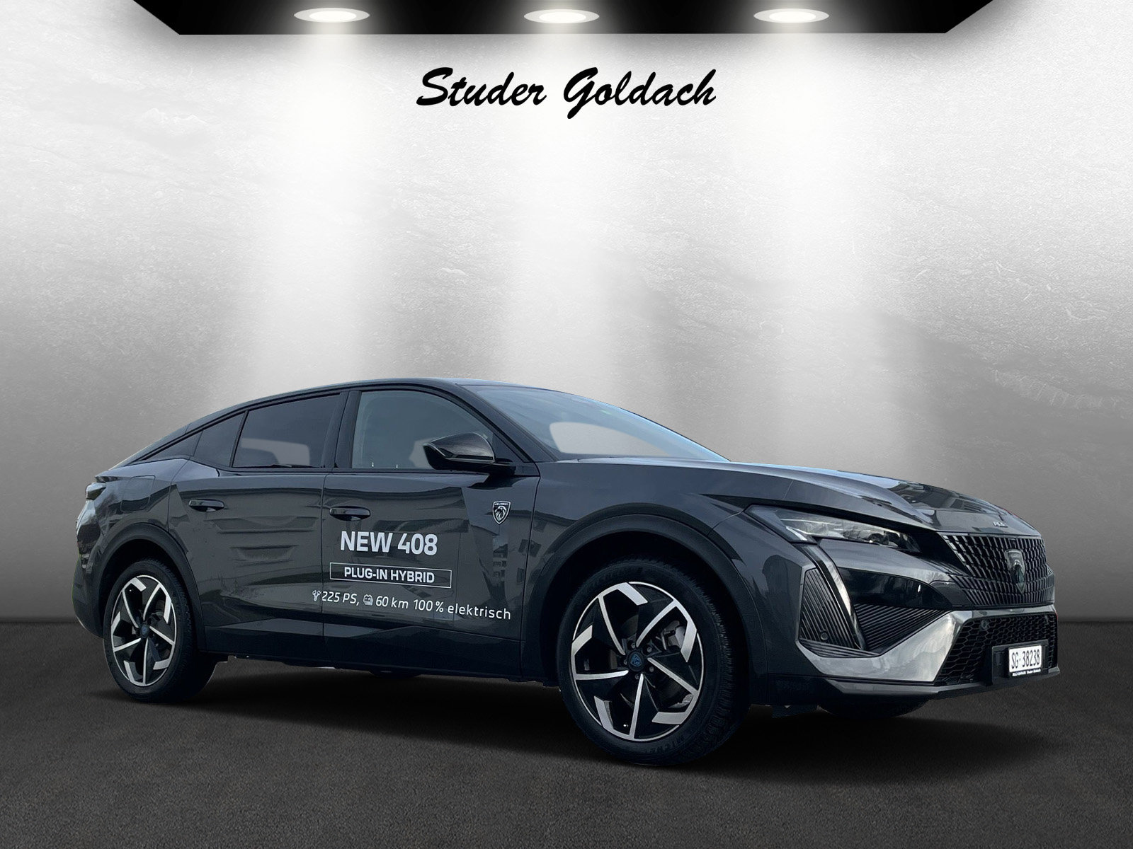 PEUGEOT 408 1.6 PHEV 225 GT, Hybride Rechargeable Essence/Électricité, Occasion / Utilisé, Automatique - 3