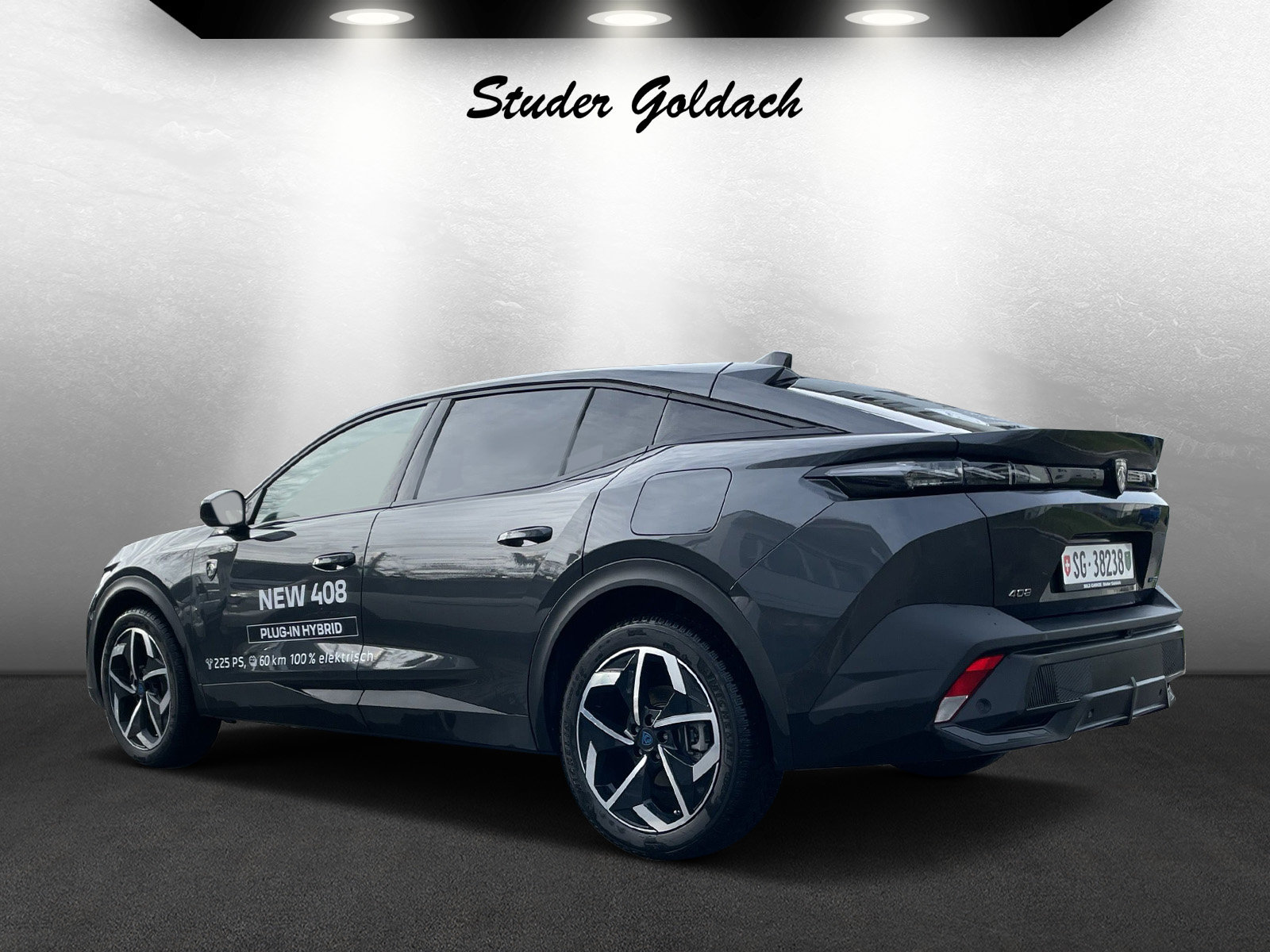 PEUGEOT 408 1.6 PHEV 225 GT, Hybride Rechargeable Essence/Électricité, Occasion / Utilisé, Automatique - 7