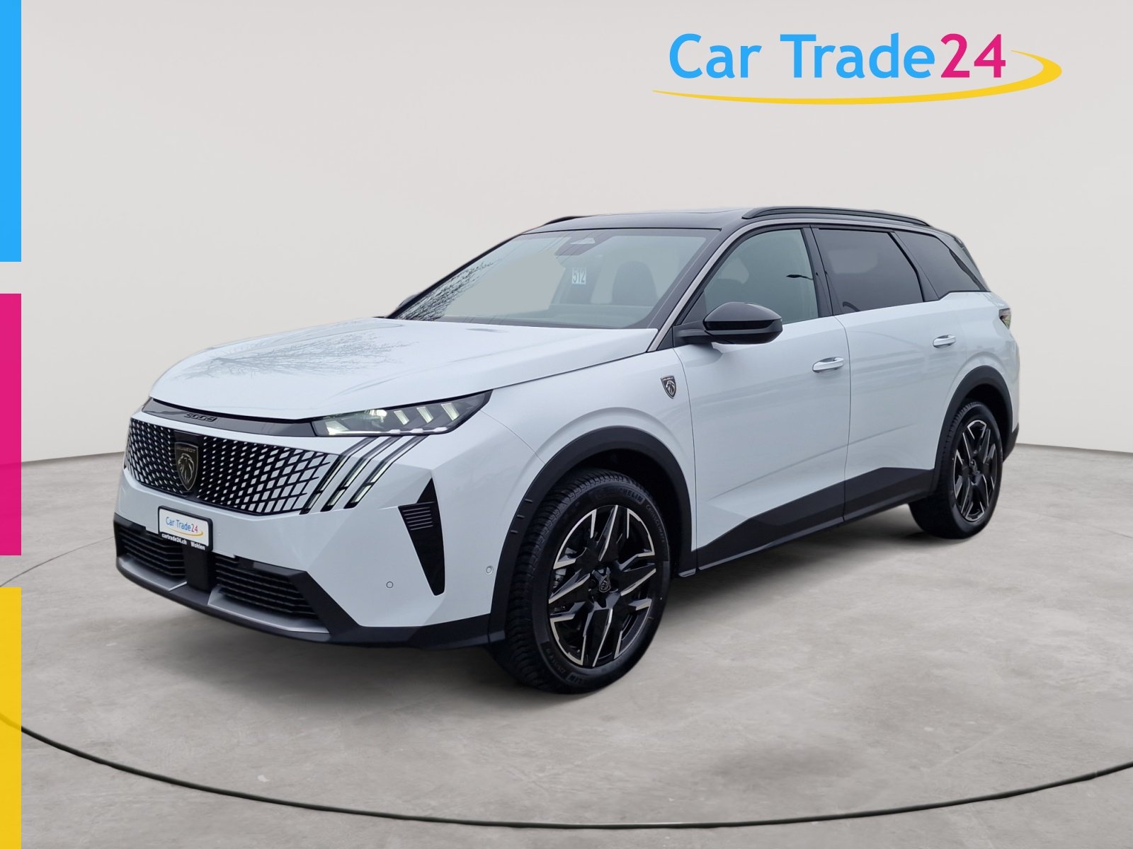 PEUGEOT 5008 1.2 Hybrid 145 GT 7-Sitzer Panorama AHK, Mild-Hybrid Petrol/Electric, New car, Automatic - 5