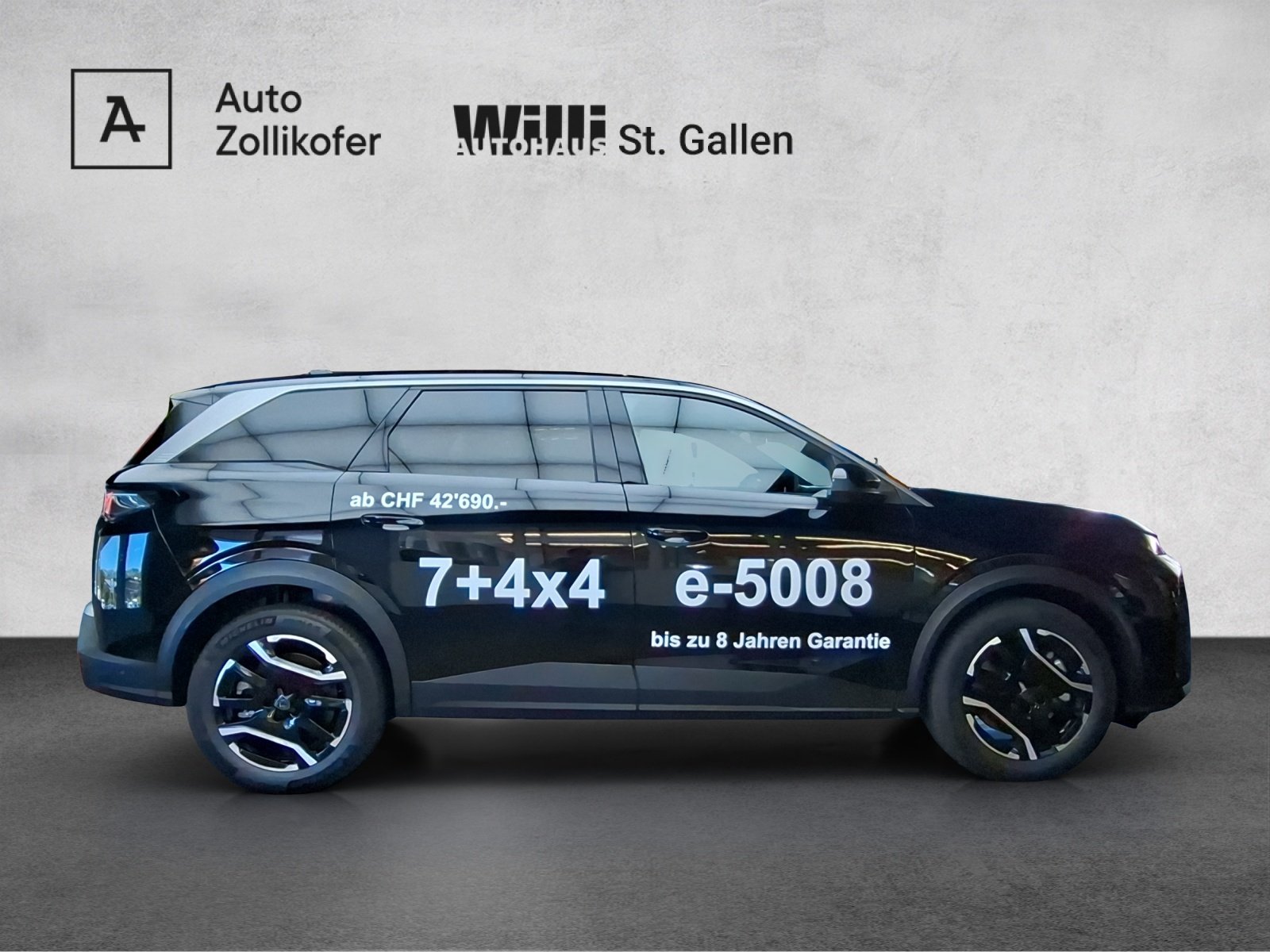 PEUGEOT 5008 e-Allure Premium AWD 73kWh, Elettrica, Auto nuove, Automatico - 4