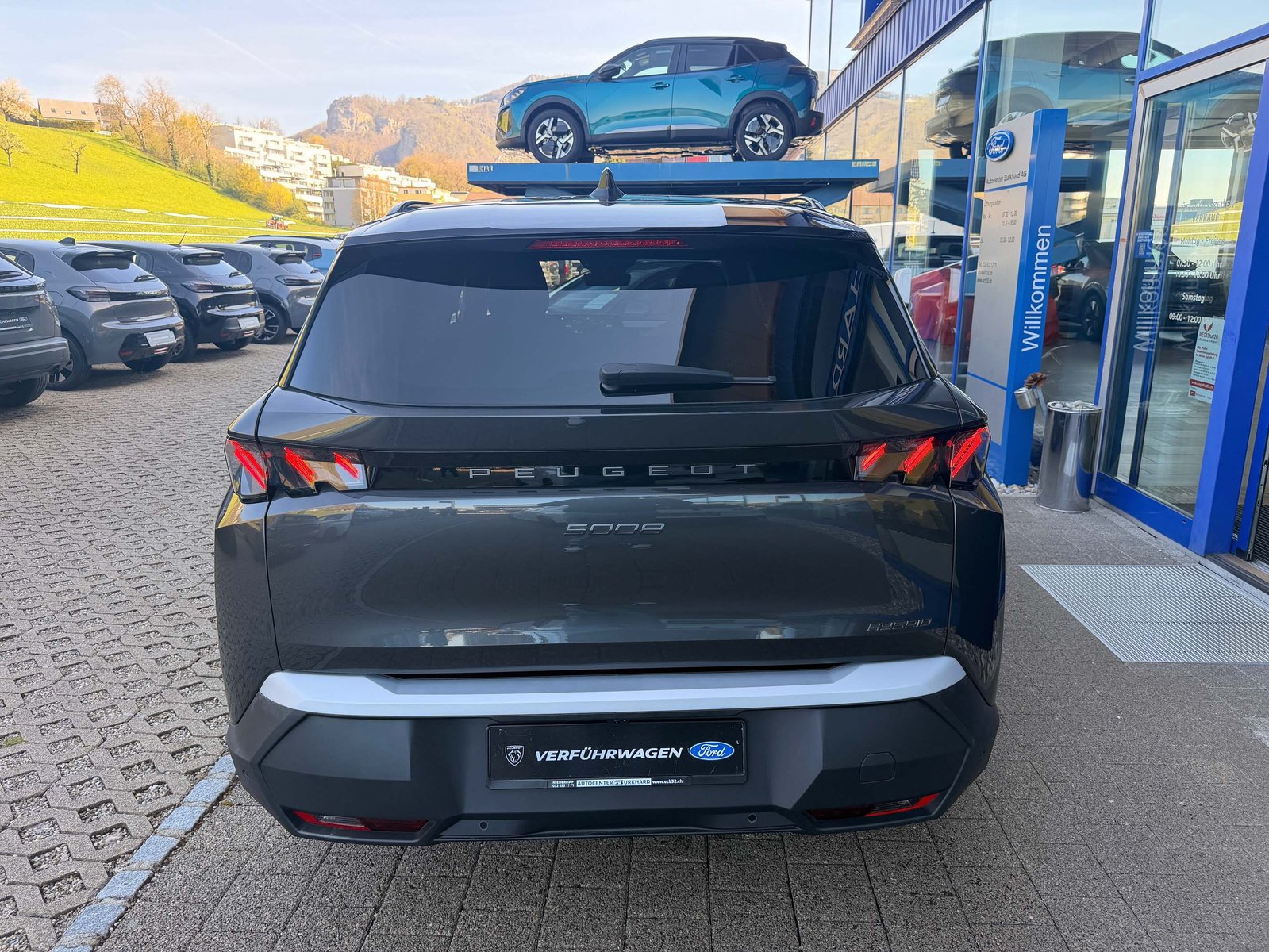 PEUGEOT 5008 1.2 Hybrid GT *5 Jahre Werksgarrantie*, Mild-Hybrid Benzin/Elektro, Vorführwagen, Automatik - 6