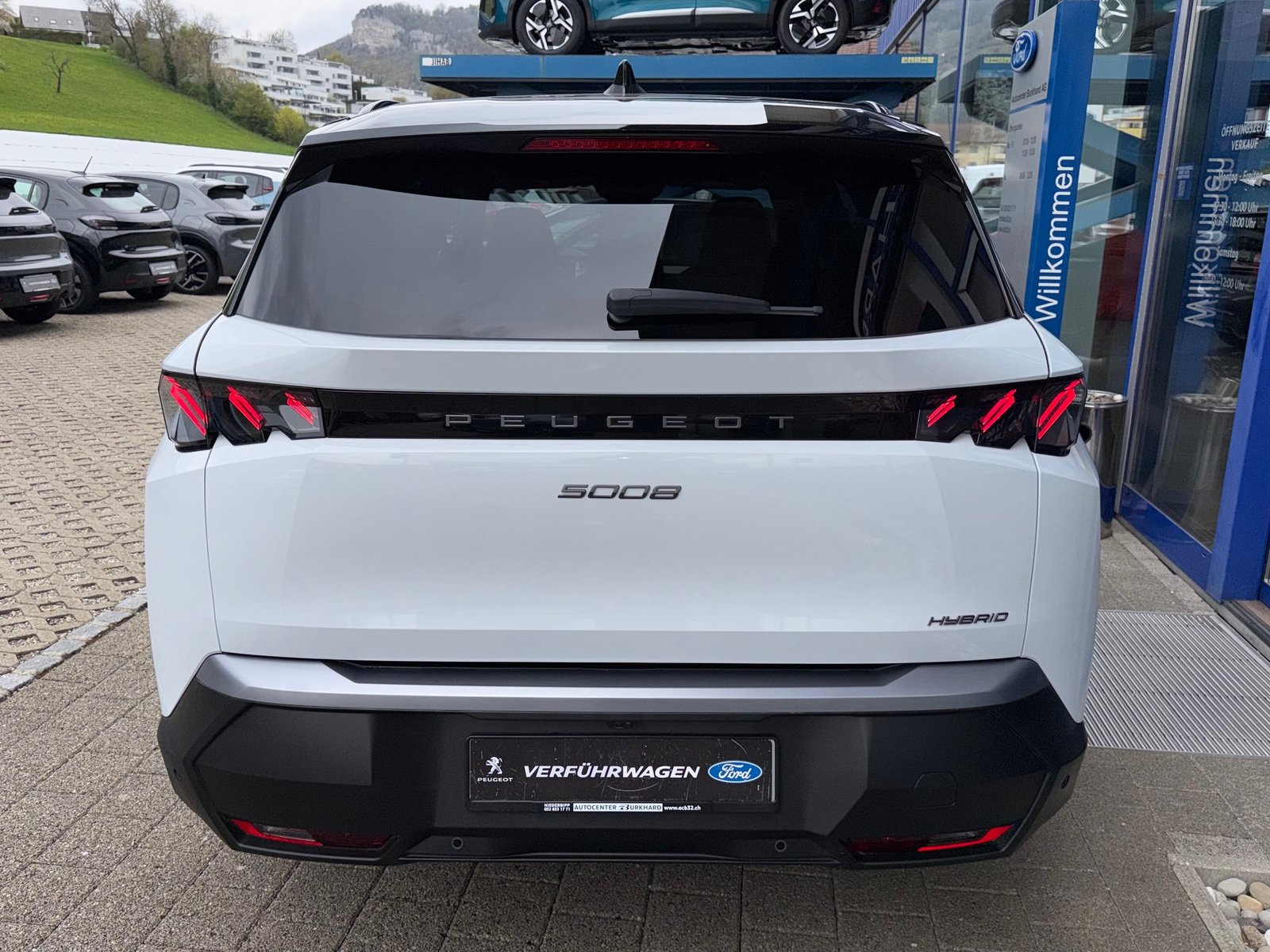 PEUGEOT 5008 1.2 Hybrid GT * 5 Jahre Werksgarantie*, Mild-Hybrid Benzin/Elektro, Vorführwagen, Automatik - 4
