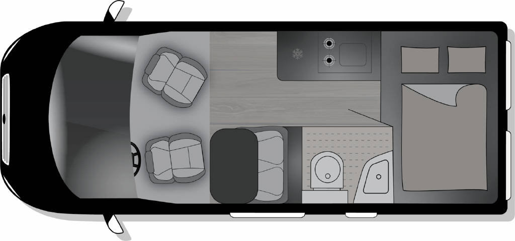PEUGEOT Boxer 5.4 DF 3.5t L2H2 2.2BlueHDi 140 CROSSCAMP ADVTR, Diesel, Neuwagen, Automat - 2