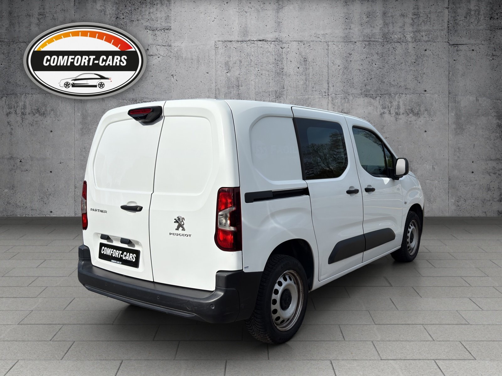 PEUGEOT Partner 1.5 Blue HDi s/s Asphalt 1000kg Rück-seiten, Diesel, Occasion / Utilisé, Manuelle - 6