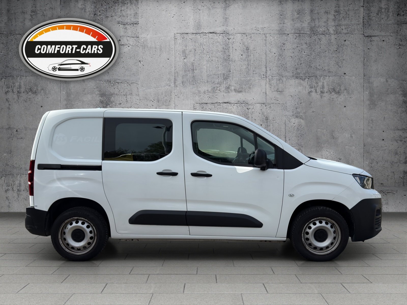 PEUGEOT Partner 1.5 Blue HDi s/s Asphalt 1000kg Rück-seiten, Diesel, Occasion / Utilisé, Manuelle - 7