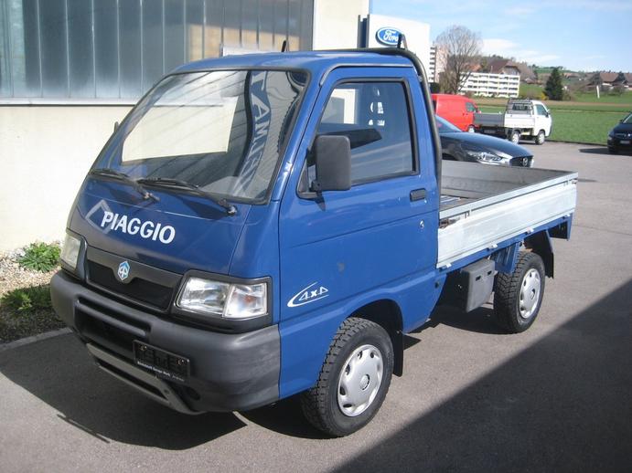 PIAGGIO Porter 1.3-16 4x4, Benzin, Occasion / Gebraucht, Handschaltung
