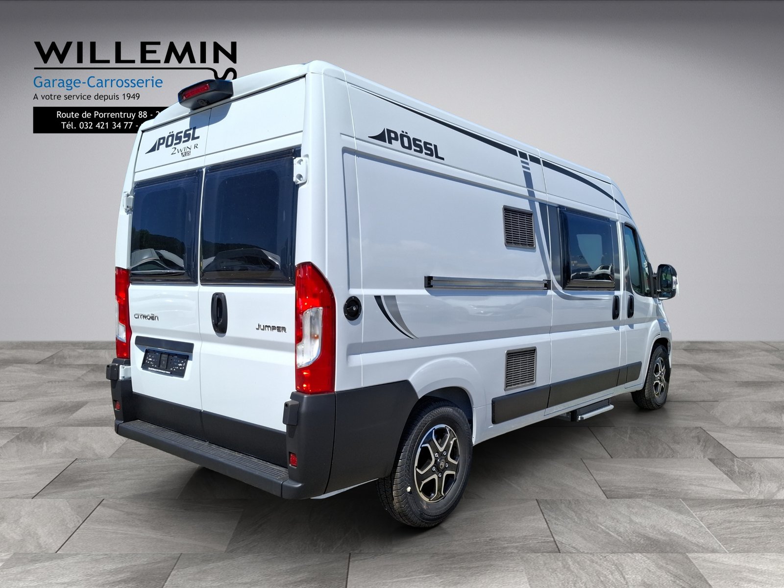 PÖSSL 2WIN R PLUS Automatique (régulateur de vitesse adapt, Diesel, Neuwagen, Automatik - 2