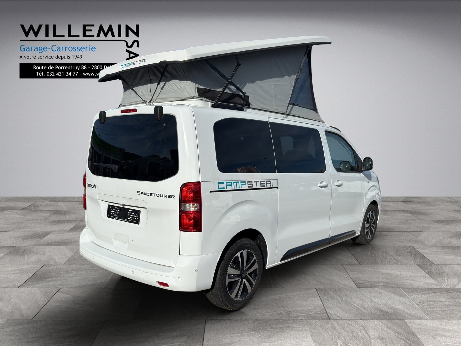 PÖSSL New Campster Automatique 177 PS (avec régulateur de, Diesel, Neuwagen, Automatik - 4