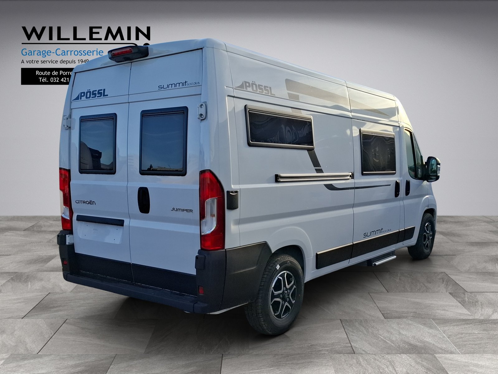 PÖSSL Summit 600 Plus Automatique 4 places (Chauffage diese, Diesel, New car, Automatic - 3