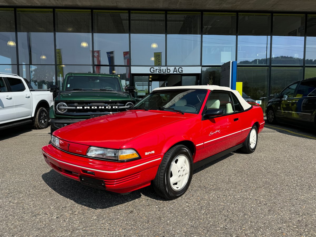 PONTIAC 3.1 V6 RED Veteranenfahrzeug ab MFK
