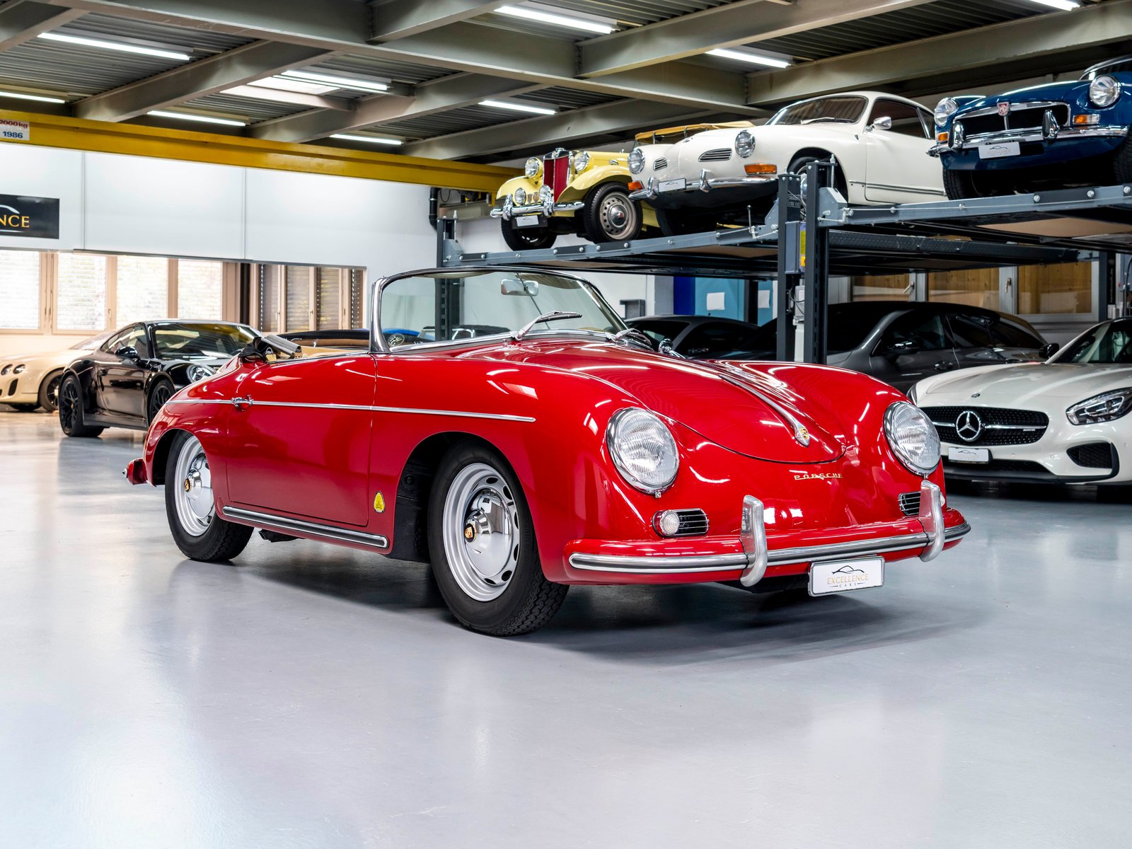 PORSCHE 356 A 1600 S Convertible, Petrol, Second hand / Used, Manual - 5