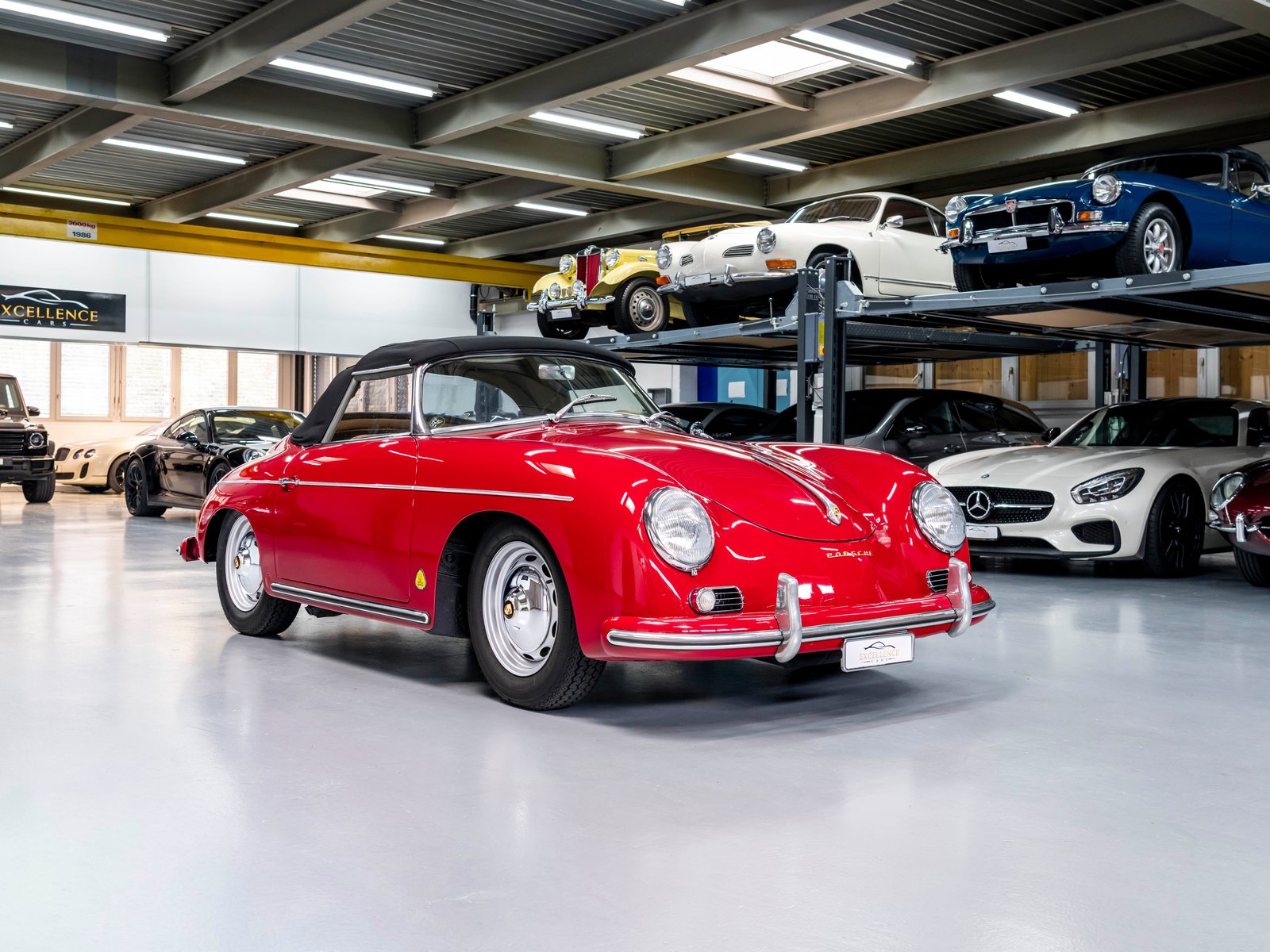PORSCHE 356 A 1600 S Convertible, Petrol, Second hand / Used, Manual - 6