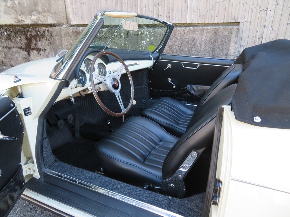 PORSCHE 356 A Convertible D, Essence, Voiture de collection, Manuelle - 5