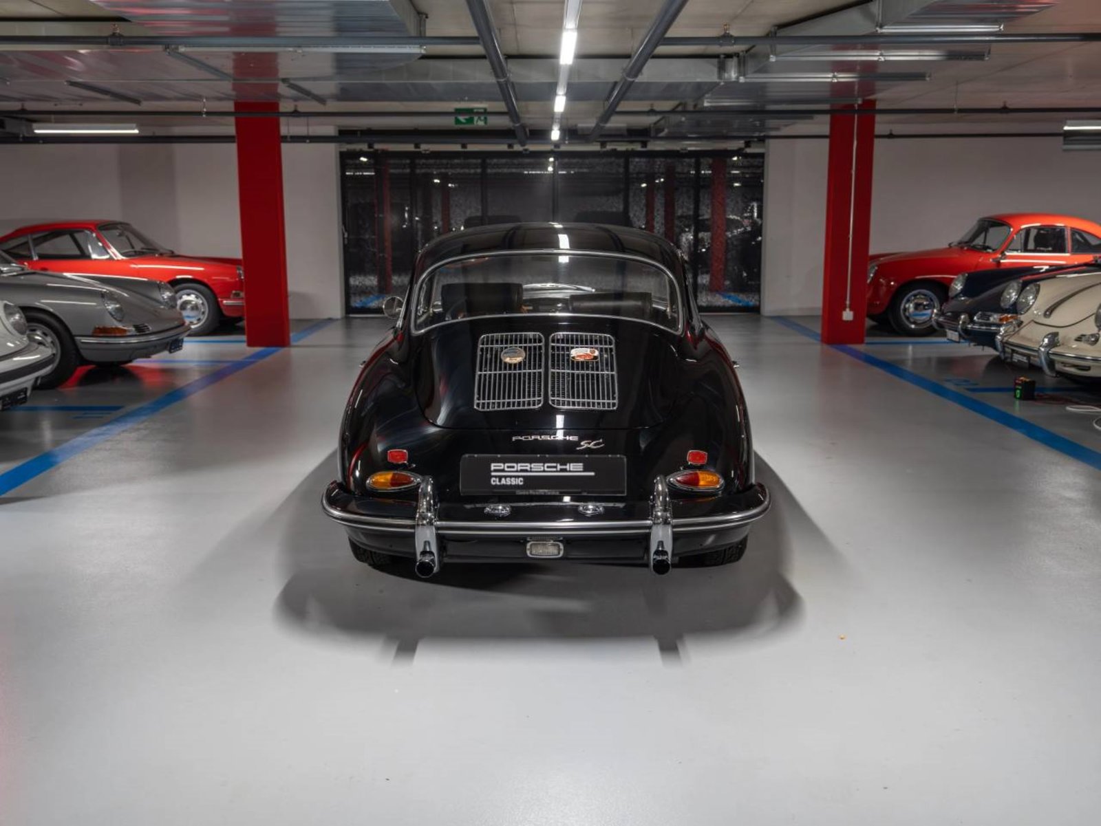 PORSCHE 356 C Coupé, Essence, Voiture de collection, Manuelle - 7