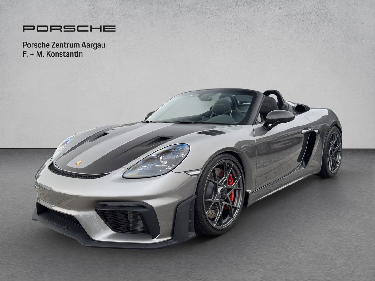PORSCHE 718 Spyder RS mit Weissach-Paket