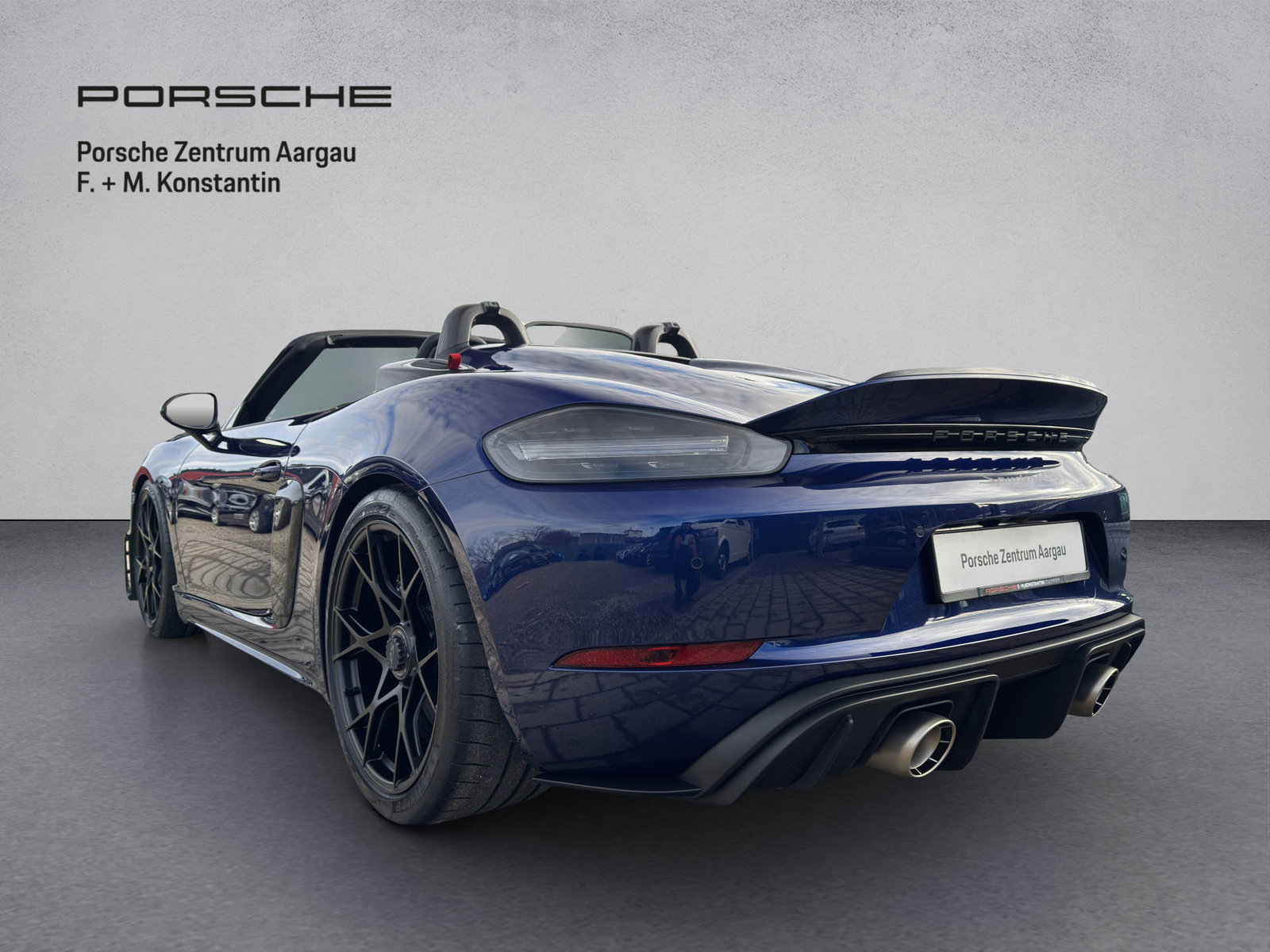 PORSCHE 718 Spyder RS PDK mit Weissach-Paket, Essence, Automatique - 4