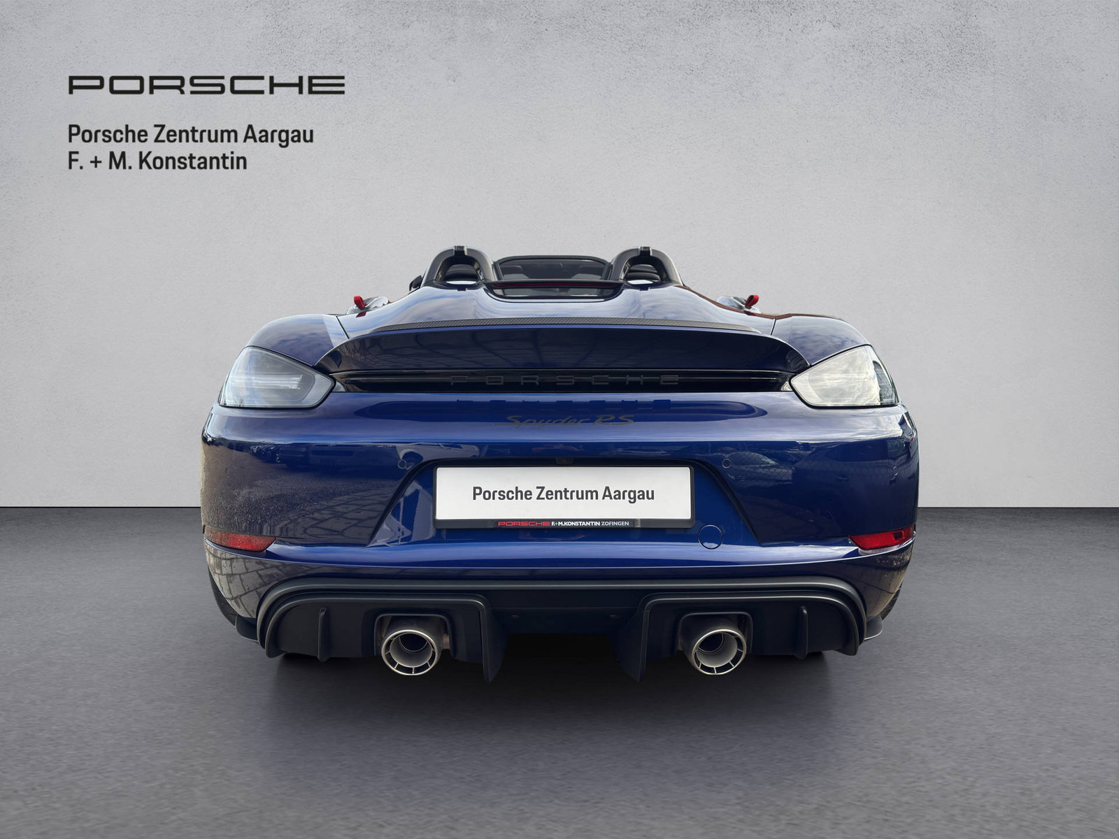 PORSCHE 718 Spyder RS PDK mit Weissach-Paket, Essence, Automatique - 5