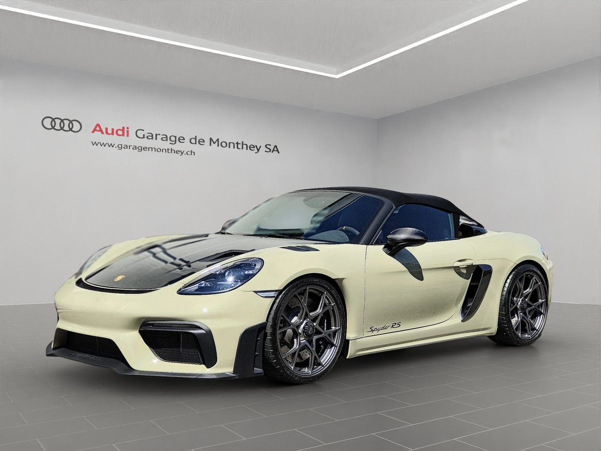 PORSCHE 718 Spyder RS PDK Weissach