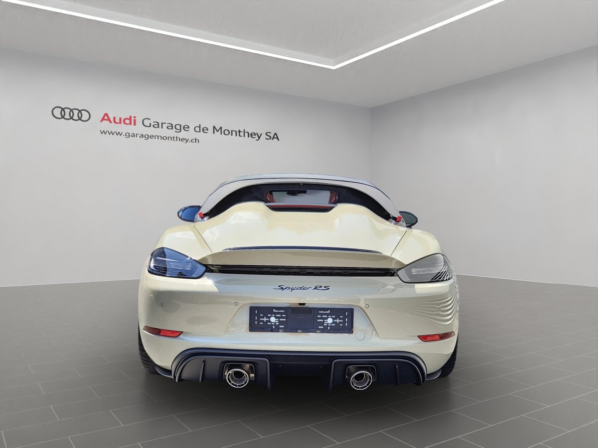 PORSCHE 718 Spyder RS PDK Weissach / Couleur PTS, Essence, Occasion / Utilisé, Automatique - 5