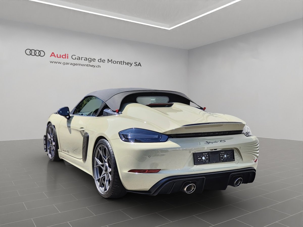 PORSCHE 718 Spyder RS PDK Weissach / Couleur PTS, Essence, Occasion / Utilisé, Automatique - 6